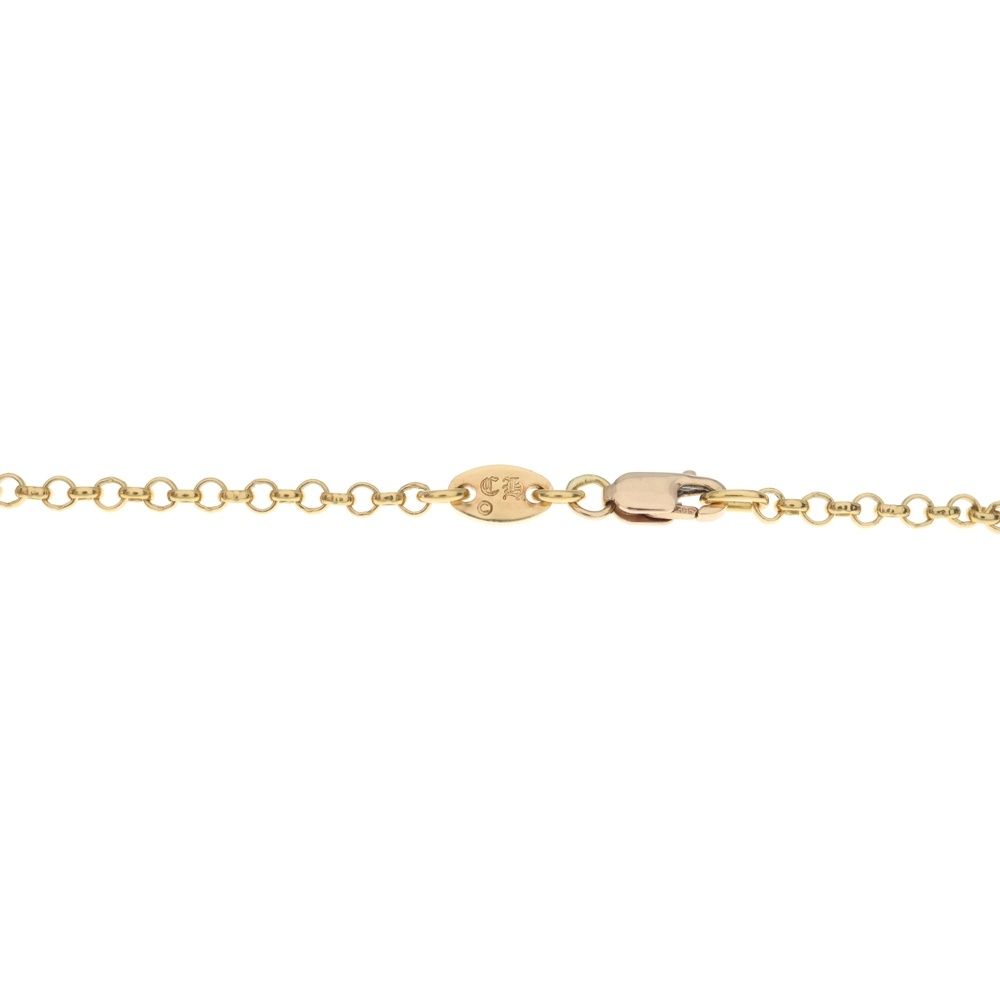 Chrome Hearts 22k Neckchain Roll Chain Necklace Gold — view 5