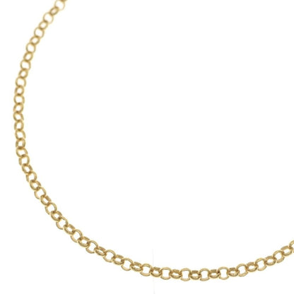 Chrome Hearts 22k Neckchain Roll Chain Necklace Gold