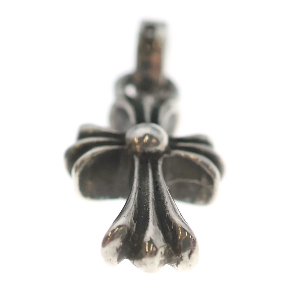 Chrome Hearts Bby Pprchn Baby Fat Cross Drop Earrings Silver — view 5