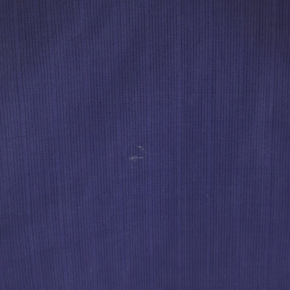 Hermes Stand Collar Half Zip Long Sleeve Shirt Purple — view 6