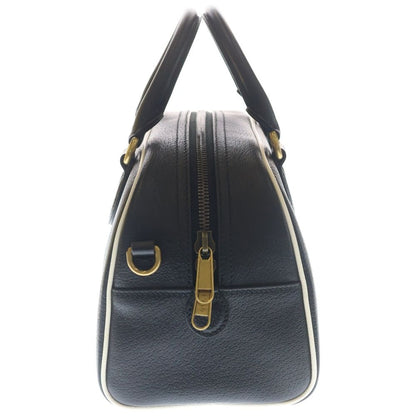Gucci Adidas Mini Duffle Leather 2-Way Gold Black — view 3