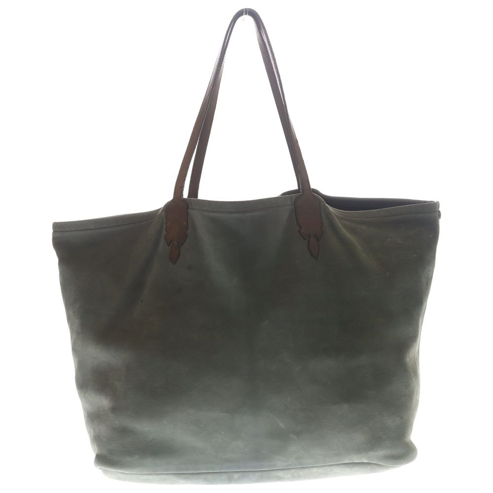 Chrome Hearts Lucille Suede Leather Tote Khaki — view 2