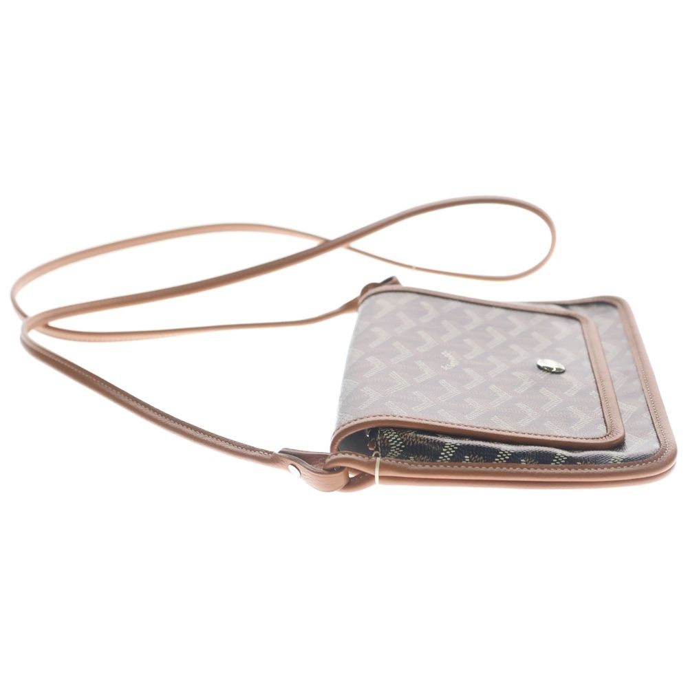 Goyard Plumet Pouch Wallet Shoulder Bag Brown — view 3