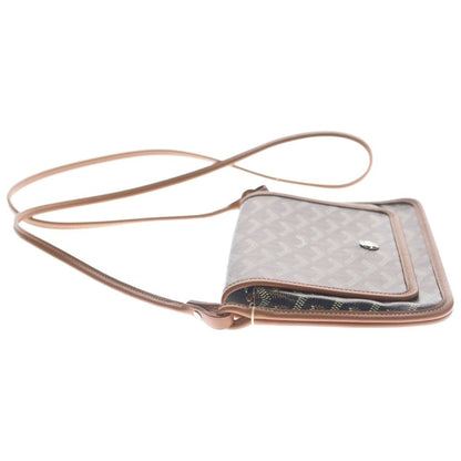 Goyard Plumet Pouch Wallet Shoulder Bag Brown — view 3
