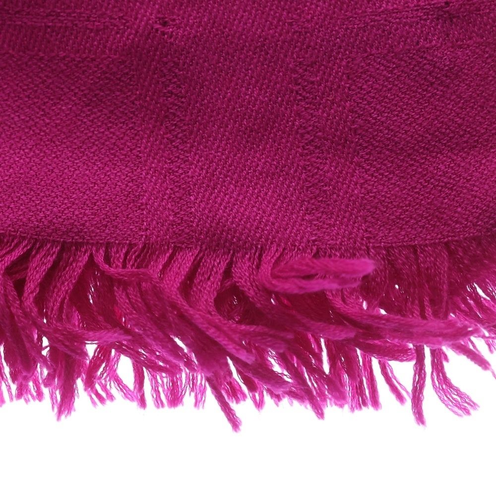 Chrome Hearts CH Plus All Over Pattern Large Shawl Pink Scarf — view 3