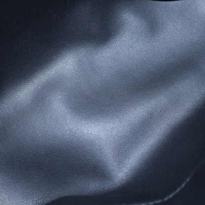 Balenciaga BB Monogram Pouch Case Black Leather Silver — view 4