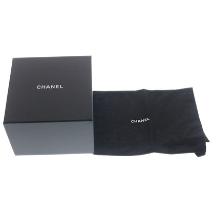 Chanel Mini Vanity Shoulder Bag Chain Caviar Leather White Gold — view 7