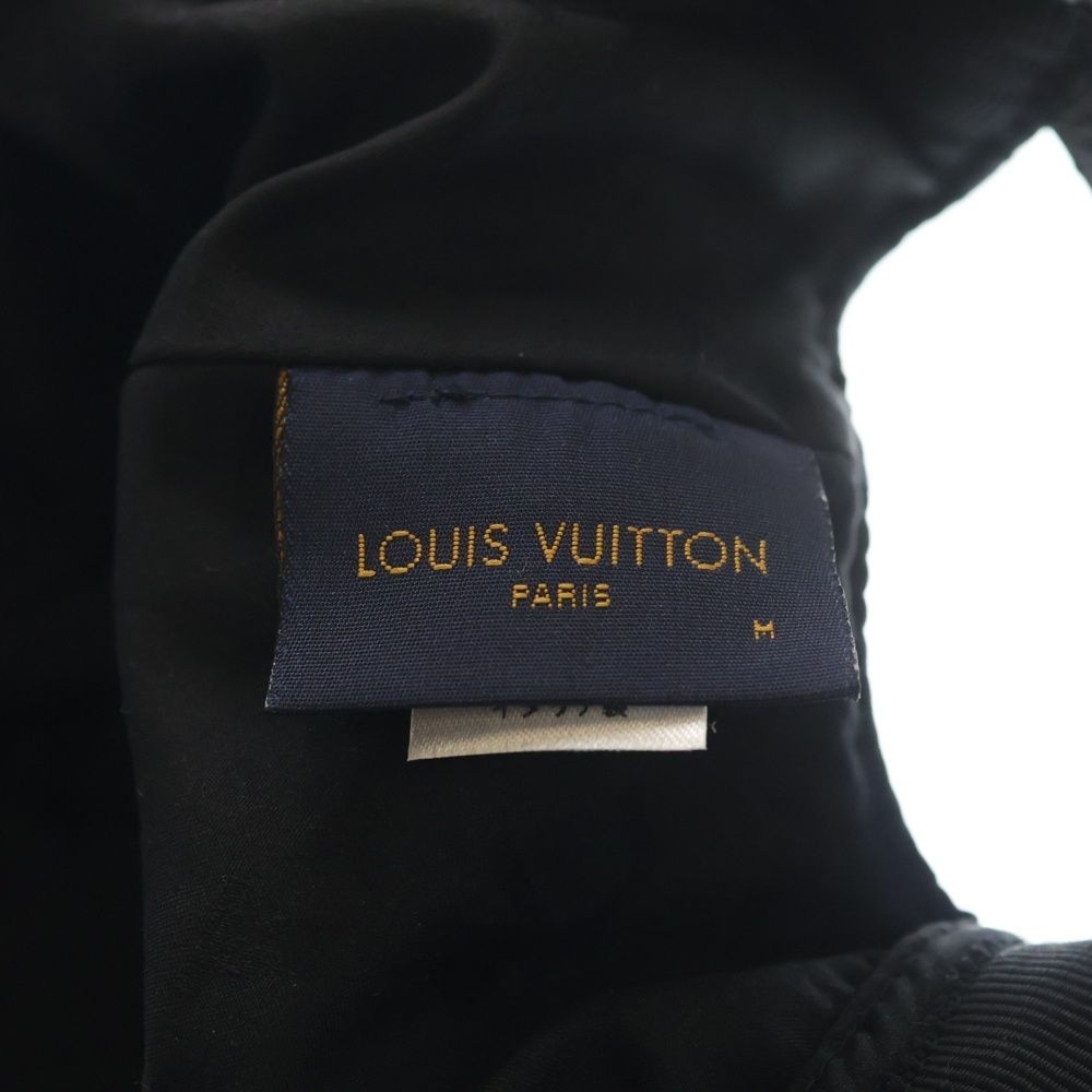 Louis Vuitton Cap Shearling Lambskin Black White Hat — view 7