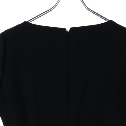 Gucci Logo Line Short Sleeve Dress Black — view 4