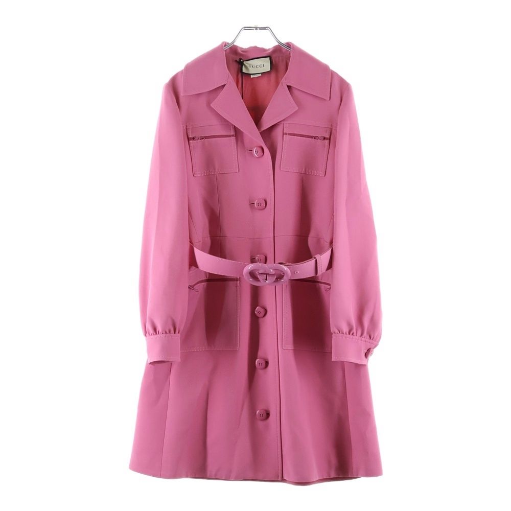 Gucci GG Belt Coat