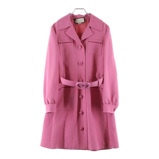 Gucci GG Belt Coat