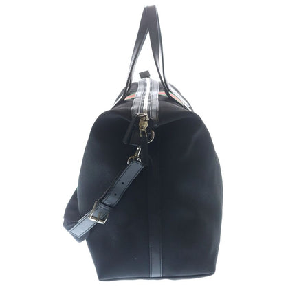 Gucci Sherry Line Canvas Leather 2-Way Boston Bag Black — view 3