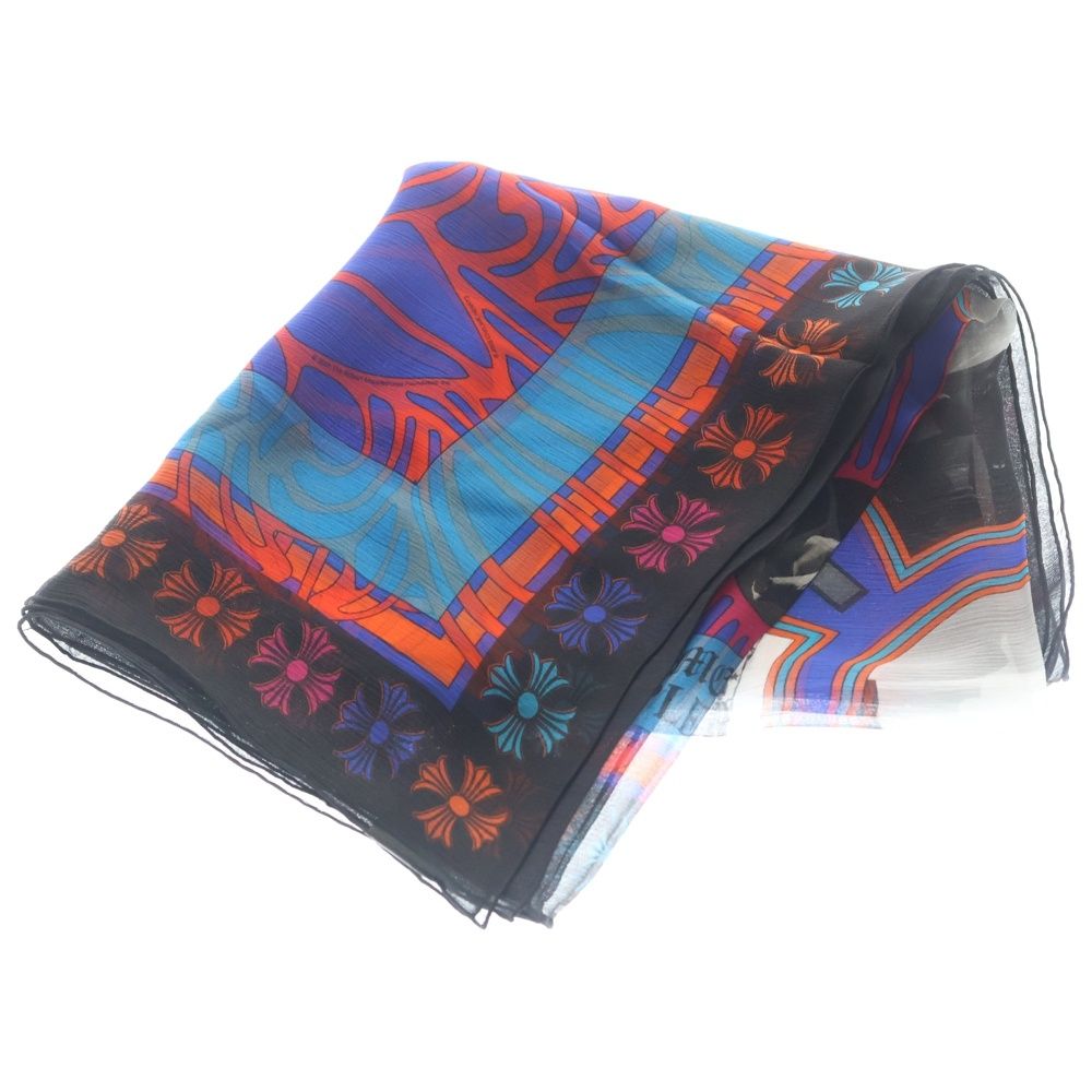 Chrome Hearts Mapplethorpe CH Plus Slik Skf Maplethorpe CH Silk Scarf Multicolor