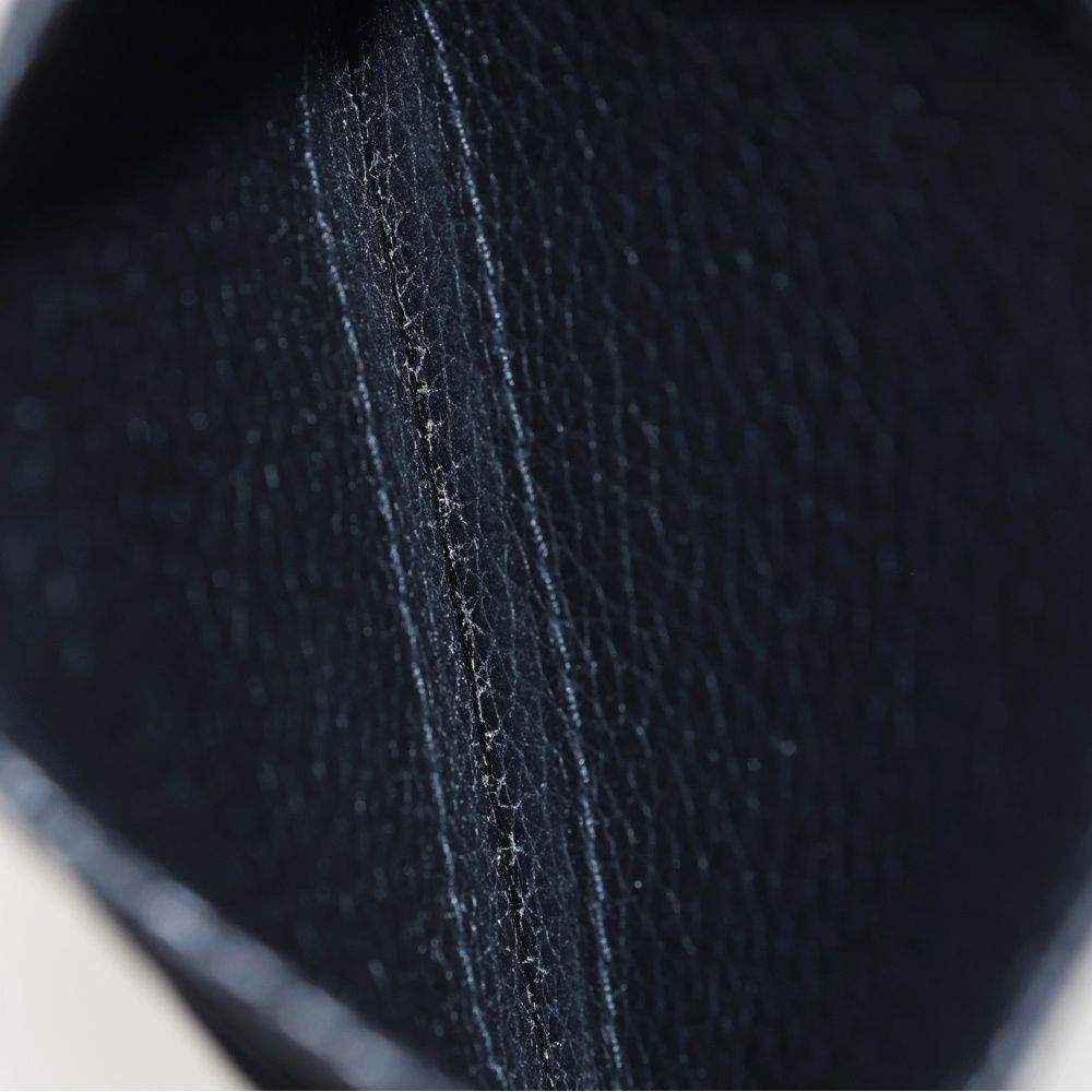 Gucci Logo Leather Card Case Black — view 4