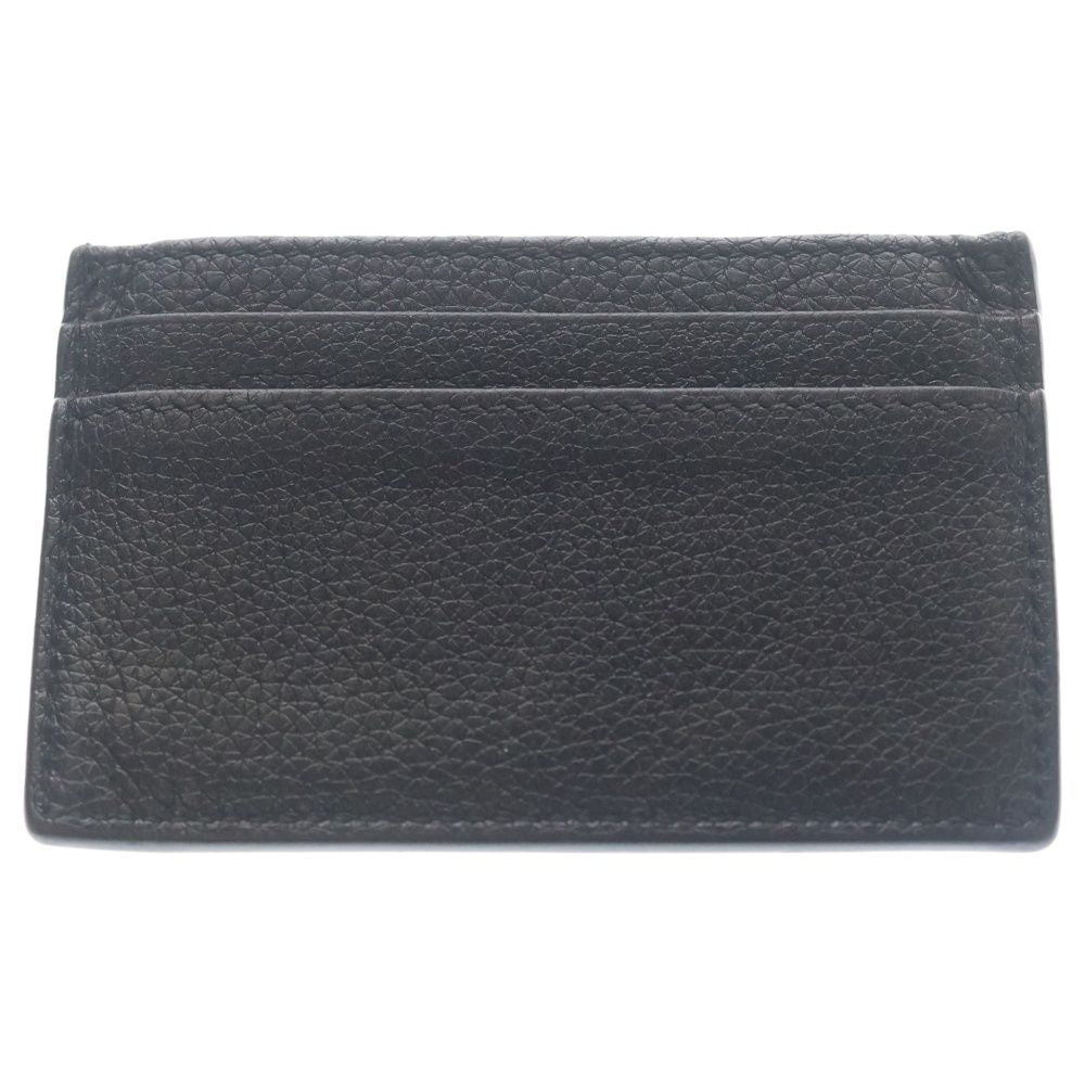 Gucci Logo Leather Card Case Black — view 2