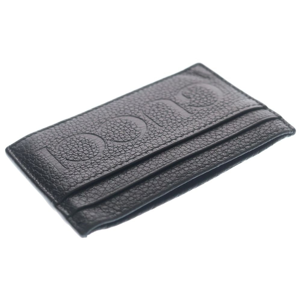 Gucci Logo Leather Card Case Black — view 5