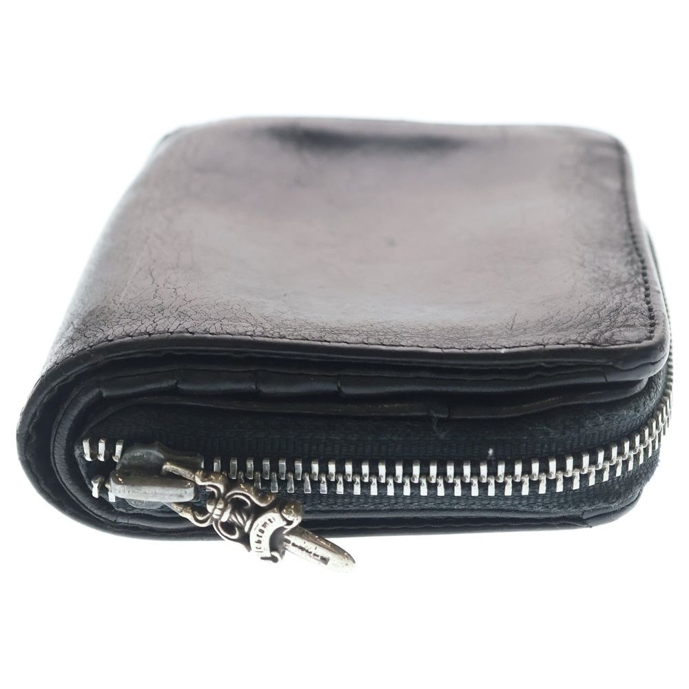 Chrome Hearts Joey Leather Wallet Black — view 3
