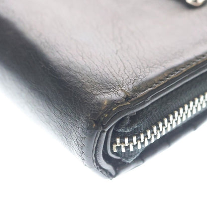 Chrome Hearts Joey Leather Wallet Black — view 6