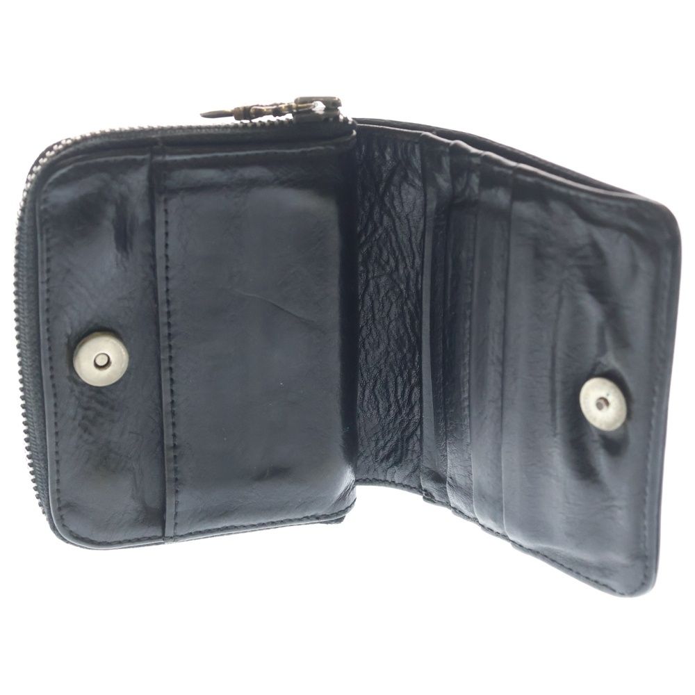 Chrome Hearts Joey Leather Wallet Black — view 4