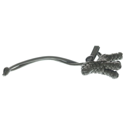 Bottega Veneta Intrecciato Dog Bag Charm Strap Khaki Green Leather — view 3