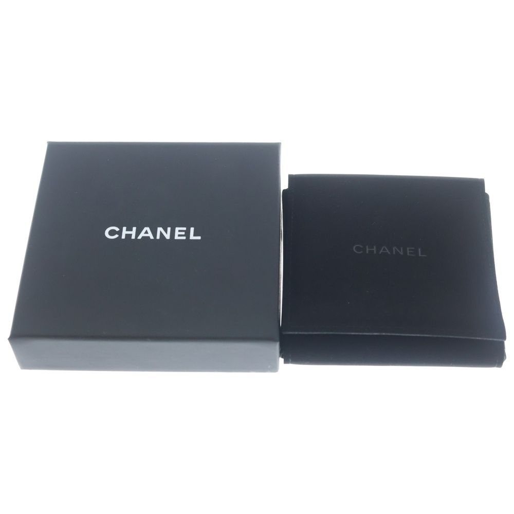 Chanel CC Logo Line Stone Decoration Chain Bracelet Gold — view 6