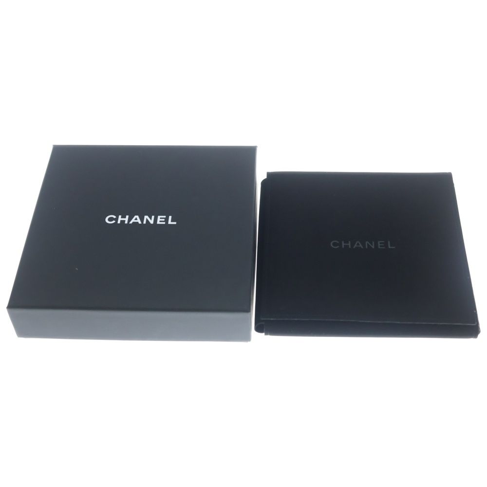Chanel CC Logo Chain Necklace Silver — view 6