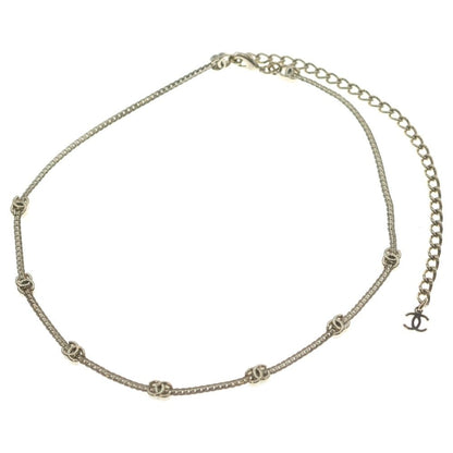 Chanel CC Logo Chain Necklace Gold — view 2