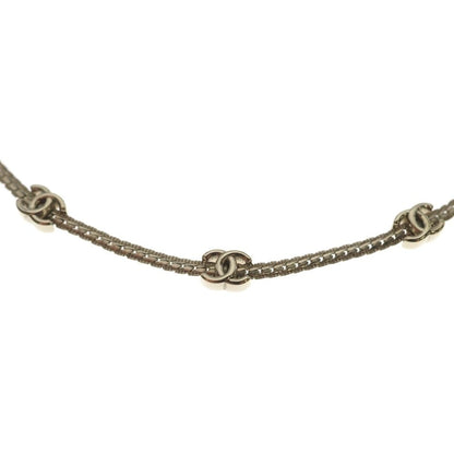 Chanel CC Logo Chain Necklace Gold — view 3