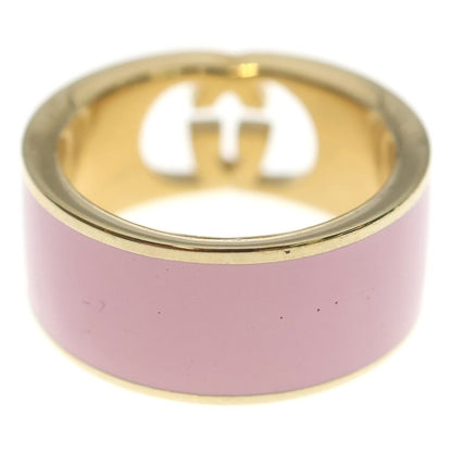 Gucci Interlocking Enamel Ring Pink