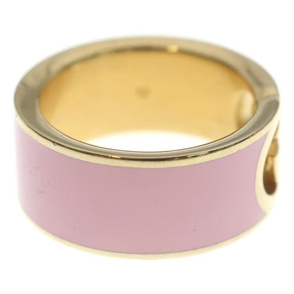 Gucci Interlocking Enamel Ring Pink — view 3