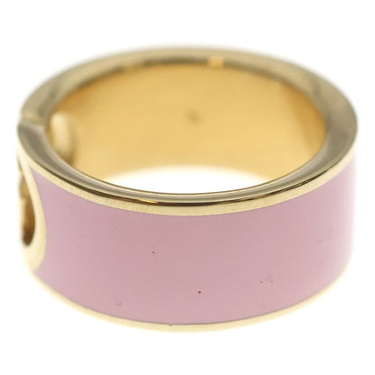 Gucci Interlocking Enamel Ring Pink — view 4