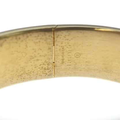 Gucci Interlocking Enamel Bracelet Bangle Pink — view 5