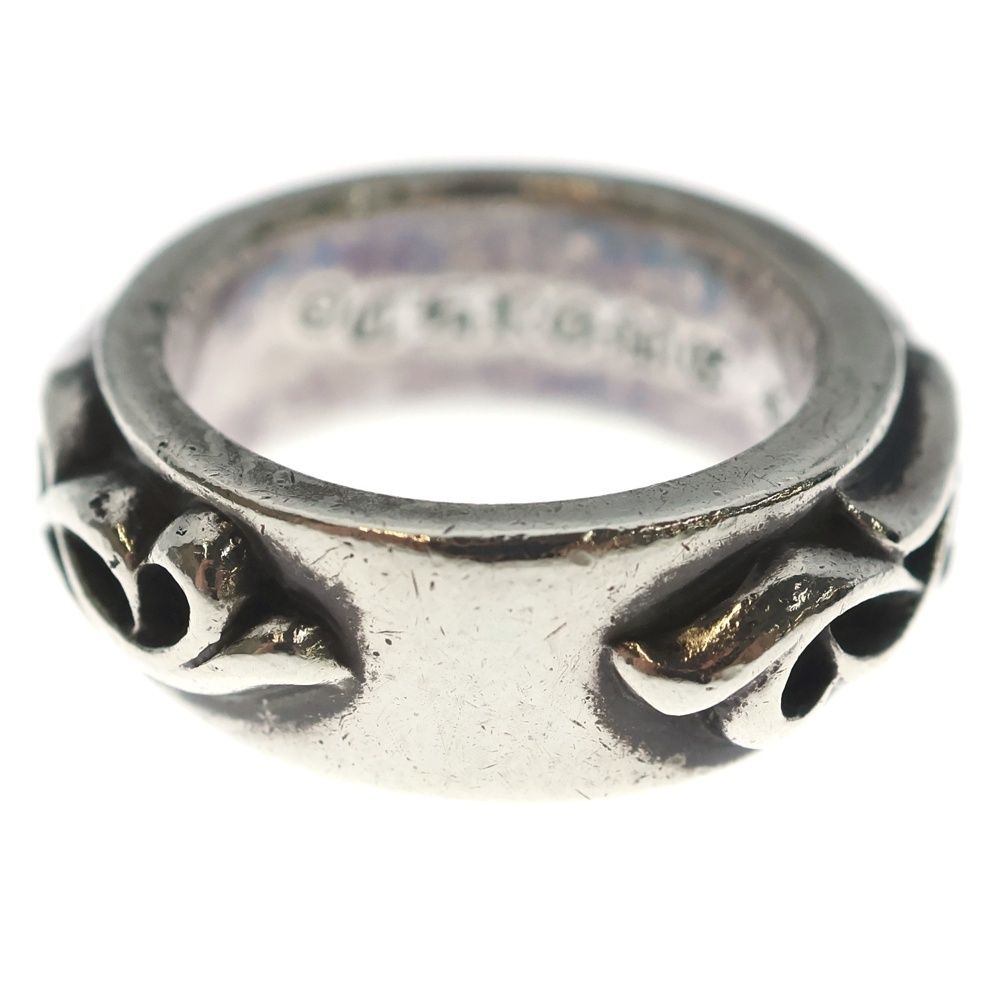 Chrome Hearts Dbl Narrow Vine Band Double Ring Silver — view 4