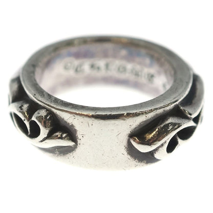 Chrome Hearts Dbl Narrow Vine Band Double Ring Silver — view 4