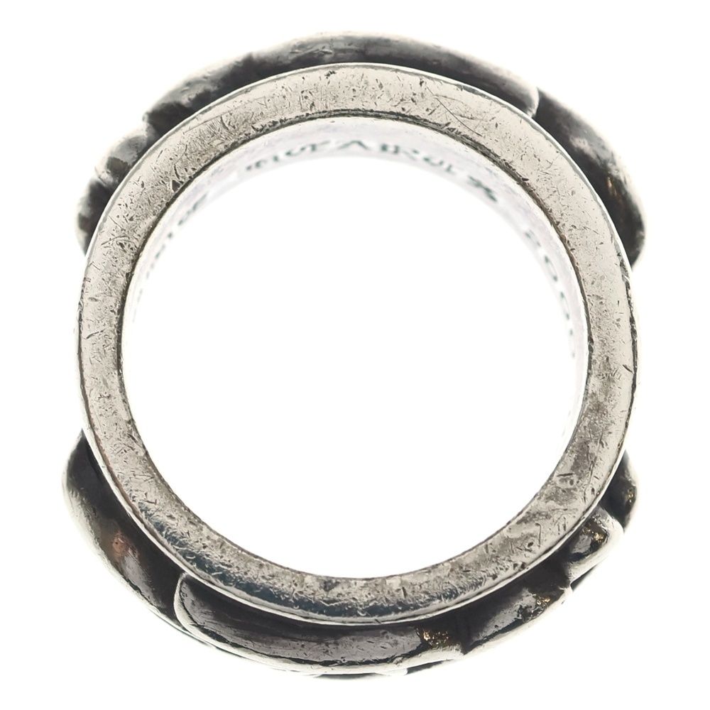 Chrome Hearts Dbl Narrow Vine Band Double Ring Silver — view 6