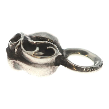 Chrome Hearts Stack Heart Charm Pendant Top Silver — view 3
