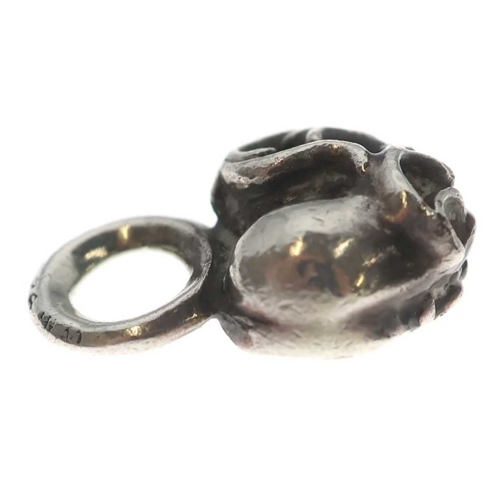 Chrome Hearts Stack Heart Charm Pendant Top Silver — view 4