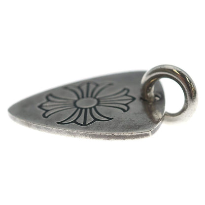 Chrome Hearts Guitar Pick Pendant Top Silver — view 3