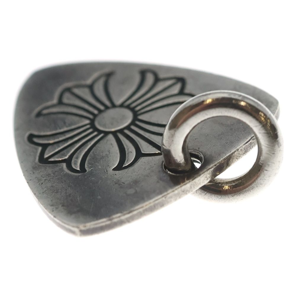 Chrome Hearts Guitar Pick Pendant Top Silver — view 6
