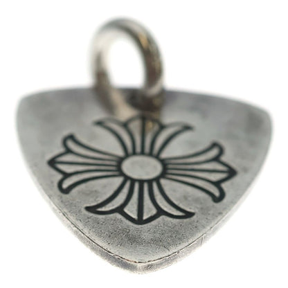 Chrome Hearts Guitar Pick Pendant Top Silver — view 5