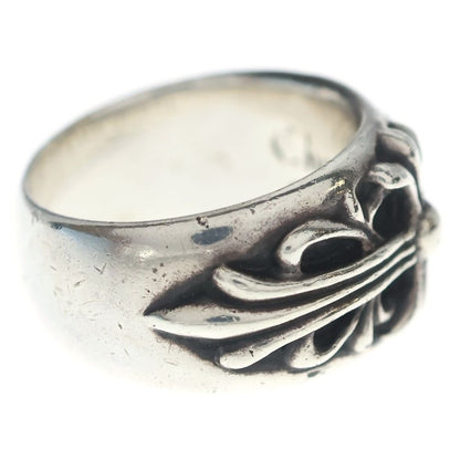 Chrome Hearts Flrl Crs Floral Cross Ring Silver — view 3