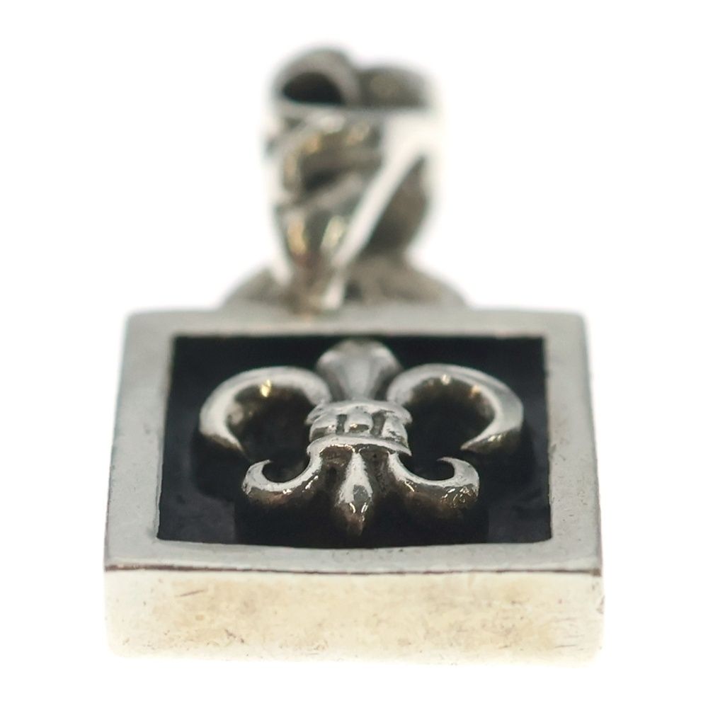 Chrome Hearts Framed BS Fluer BS Charm Pendant Top Silver — view 5