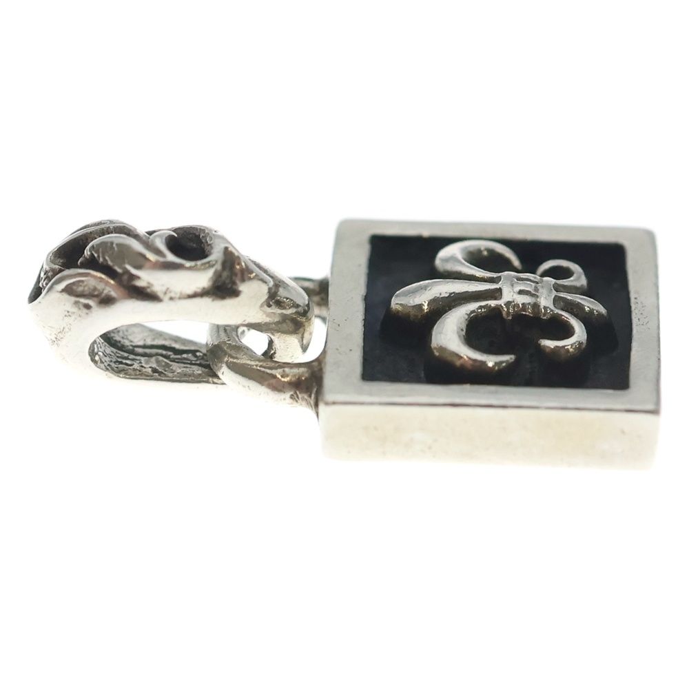 Chrome Hearts Framed BS Fluer BS Charm Pendant Top Silver — view 4