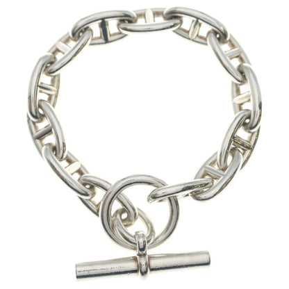 Hermes Chaine D'ancre GM 13 Pieces Chain Bracelet Silver