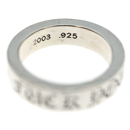 Chrome Hearts mm Spacer Fuck You mm Ring Silver — view 5