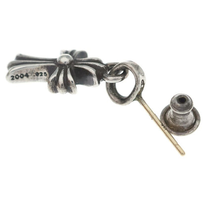 Chrome Hearts Bby Pprchn Baby Fat Cross Drop Earrings Silver — view 5