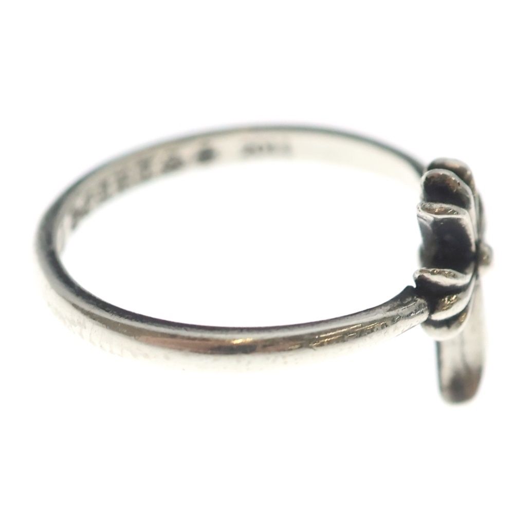 Chrome Hearts Bubblgm CH Crs Bubblegum CH Cross Silver Ring — view 3