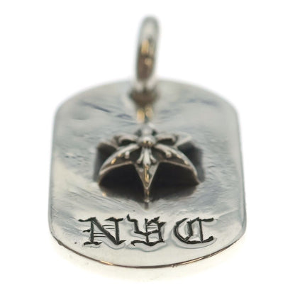 Chrome Hearts Raised Star Dogtag Nyc Limited Dog Tag Pendant Top Silver — view 5