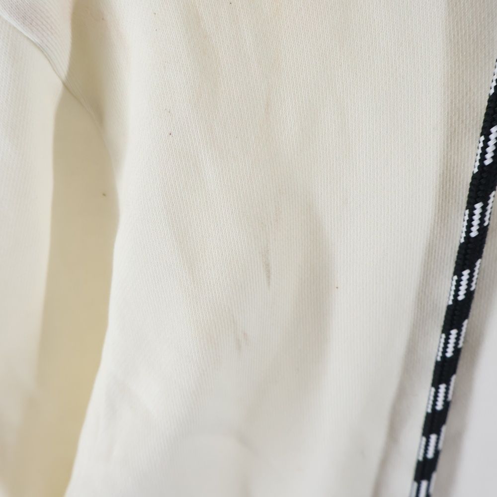 Moncler Felix Hellohaters Maglia Cardigan Hello Haters Zip Up Hoodie White — view 5