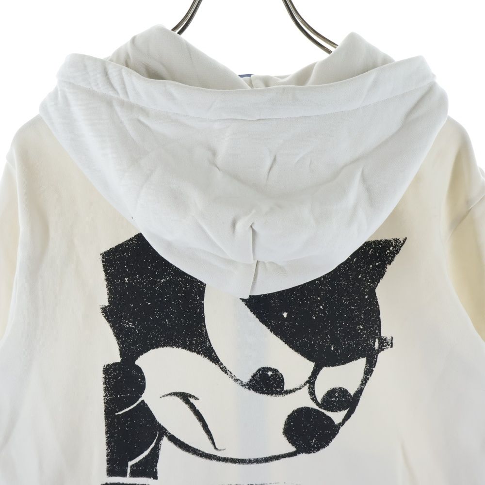 Moncler Felix Hellohaters Maglia Cardigan Hello Haters Zip Up Hoodie White — view 4